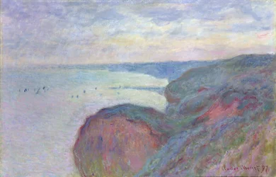 Klippen bei Dieppe, 1897